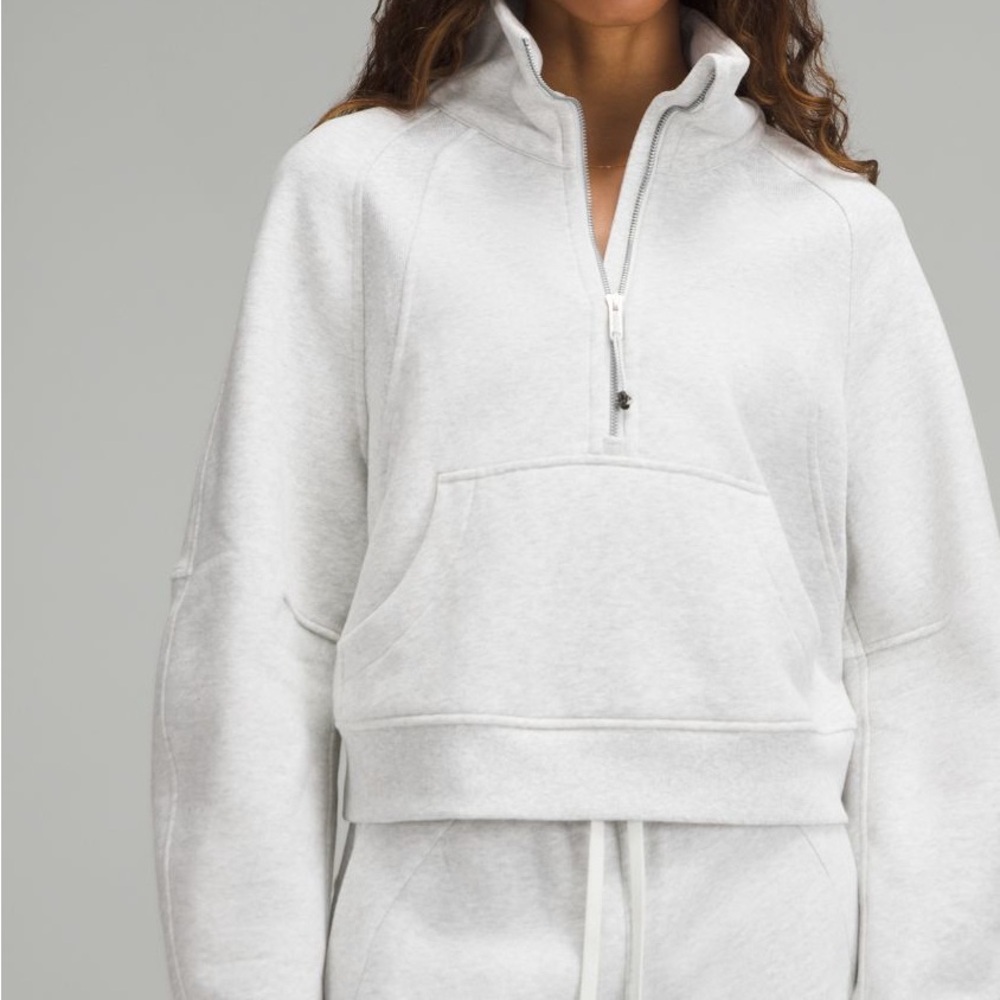 lululemon Scuba Oversized Funnel-Neck Half Zip